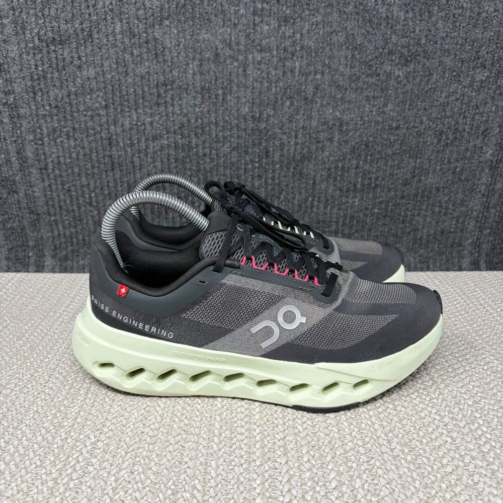 On Cloud Cloudsurfer Next Black Lima Athletic Running Shoes Sneakers Women’s 7